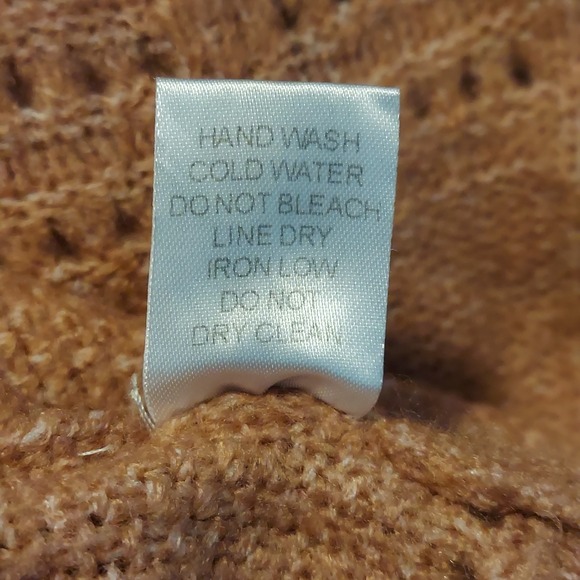 Bibi Cardigan Open Front Long Hooded Sweater with Pockets Women's Small Pink - Picture 8 of 9